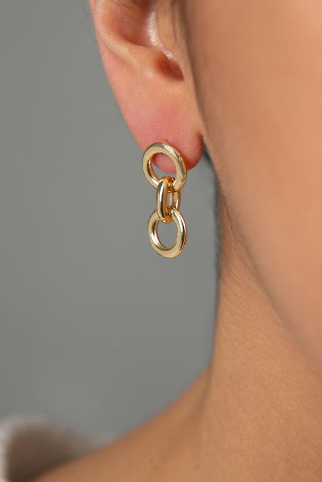 Heliophilia Silver Pendientes de Metal Multicolor CKP9186